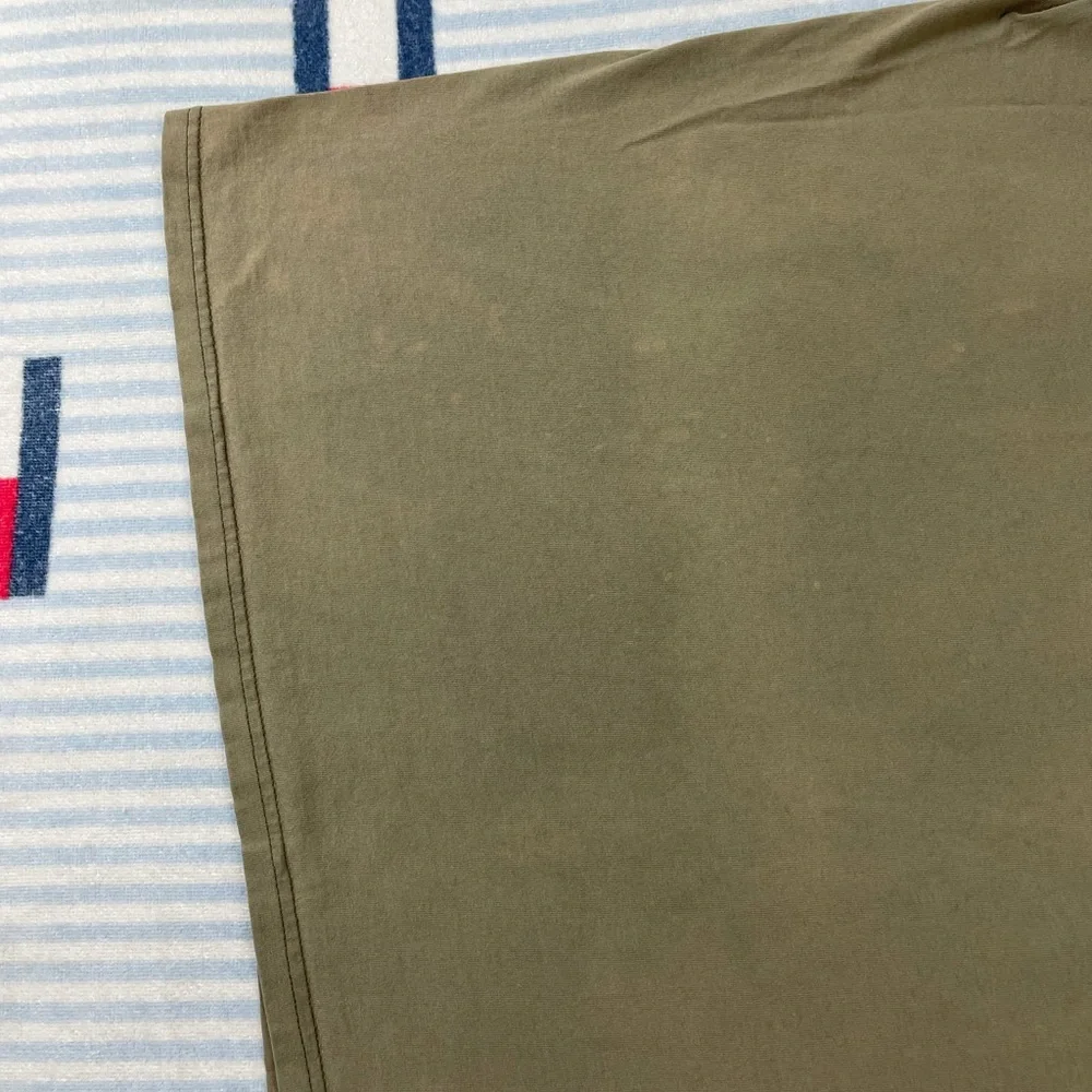 Vintage distressed Nike embroidered swoosh tan short sleeve tee shirt - Picture 7 of 16